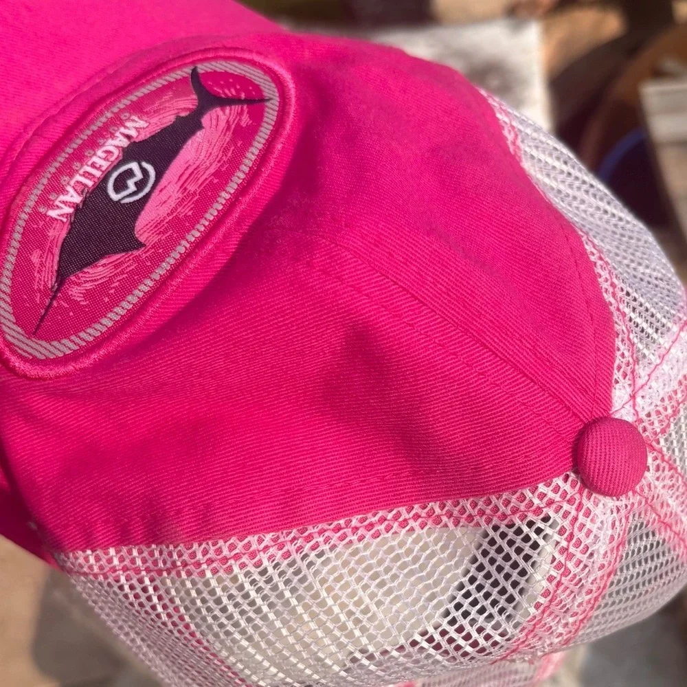 Magellan Outdoors Trucker Hat Women OSFM Marlin Mesh Snapback LIKE NEW